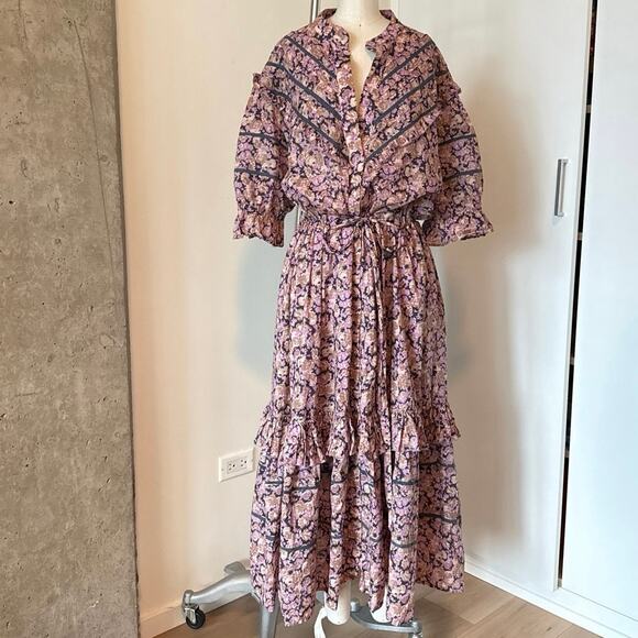 Karen Walker Dreamers Organic Cotton Dress SZ 10 - Picture 1 of 6